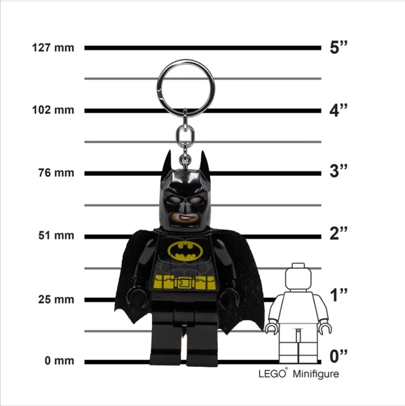 LEGO DC Super Heroes Batman LEDLite Keychain Safety Collectible - Picture 7 of 7